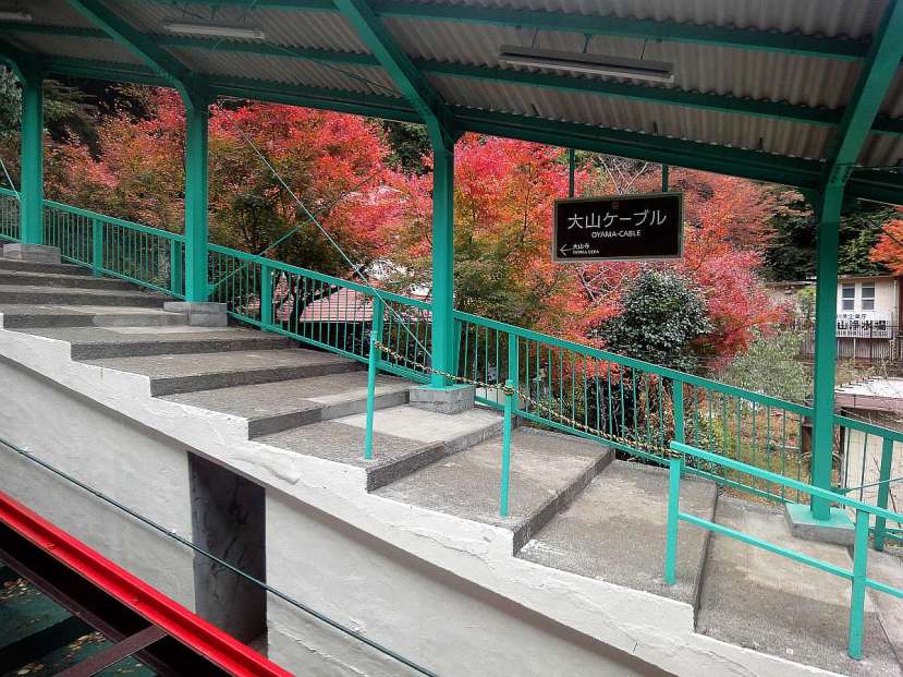 monte oyama funicular cablecar