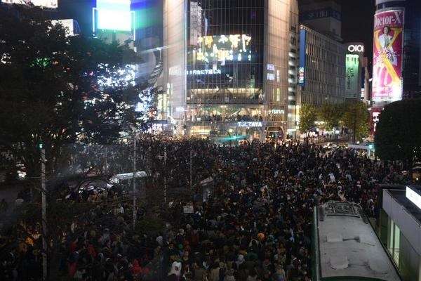 Halloween Shibuya 2014