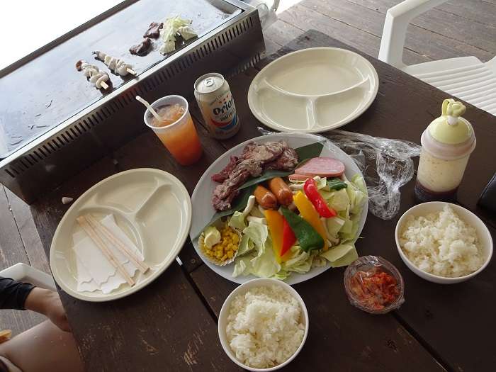 Chiringuito Nagannu barbacoa