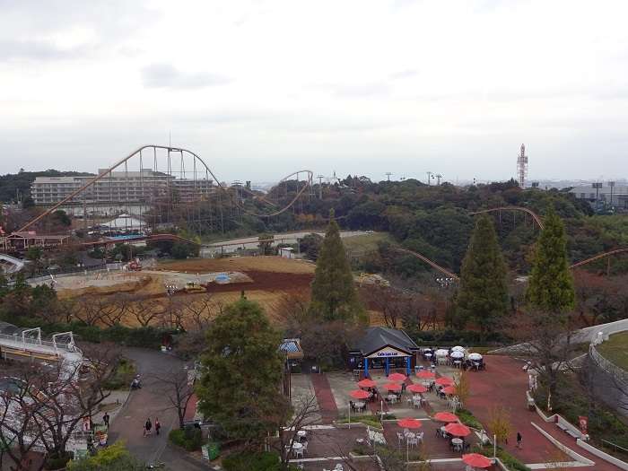 Yomiuriland Bandit rollercoaster