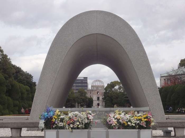 Hiroshima Cenotafio conmemorativo