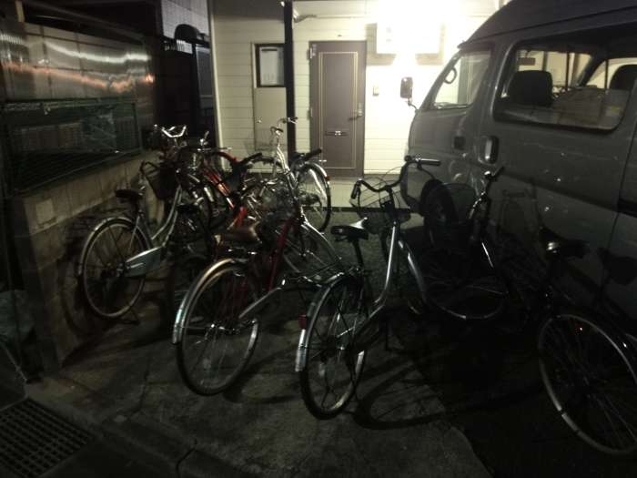 Bicicletas bloqueo casa