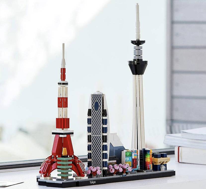 lego architecture tokyo tokio