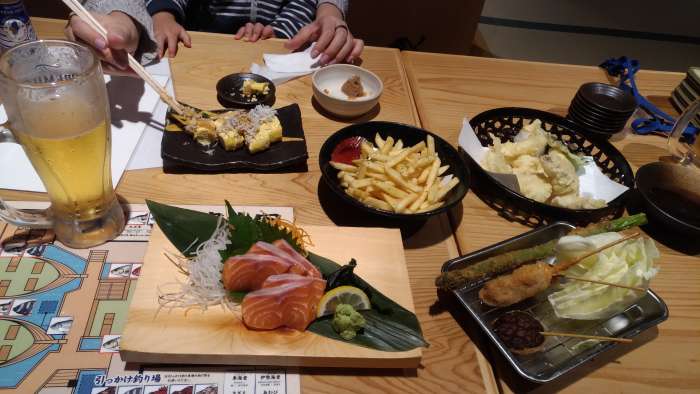 pedido restaurante tsuri kichi osaka