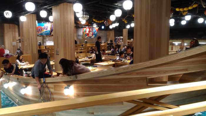 restaurante tsuri kichi osaka - barco inferior izquierdo lateral